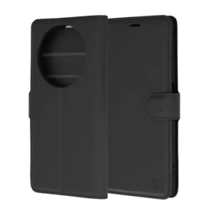 Techsuit - Leather Folio - Huawei nova 12i - Black