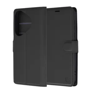 Techsuit - Leather Folio - Huawei Pura 70 - Black