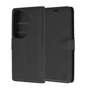 Techsuit - Leather Folio - Huawei Pura 70 Ultra - Black