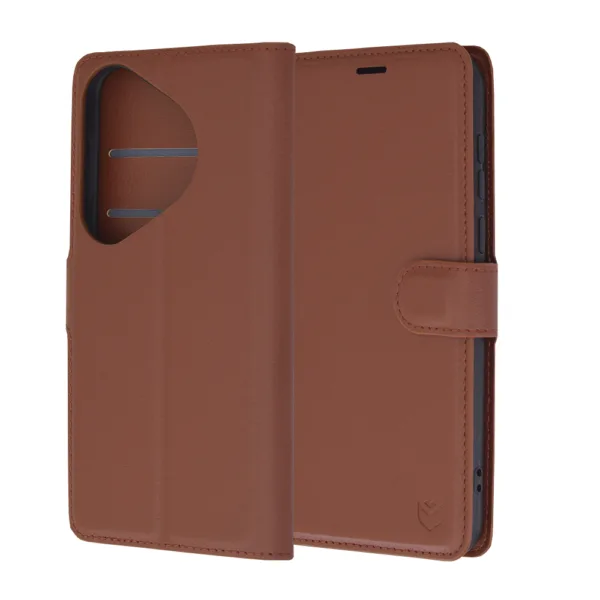 Techsuit - Leather Folio - Huawei Pura 70 Pro - Brown