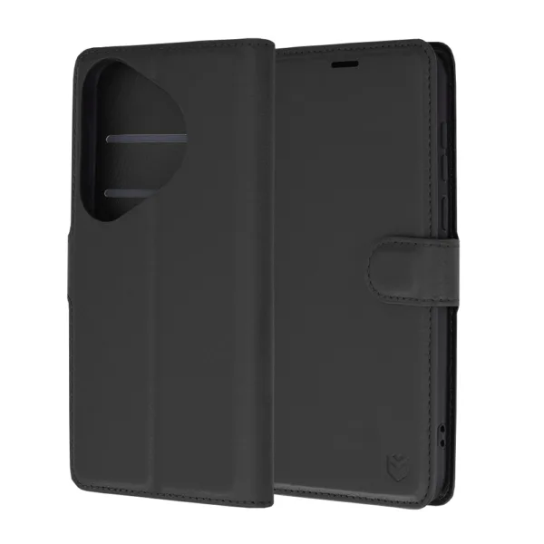 Techsuit - Leather Folio - Huawei Pura 70 Pro - Black