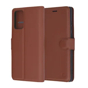 Techsuit - Leather Folio - Motorola Edge 50 Fusion - Brown