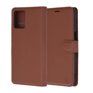 Techsuit - Leather Folio - Motorola Moto G54 Power Edition / G64 - Brown