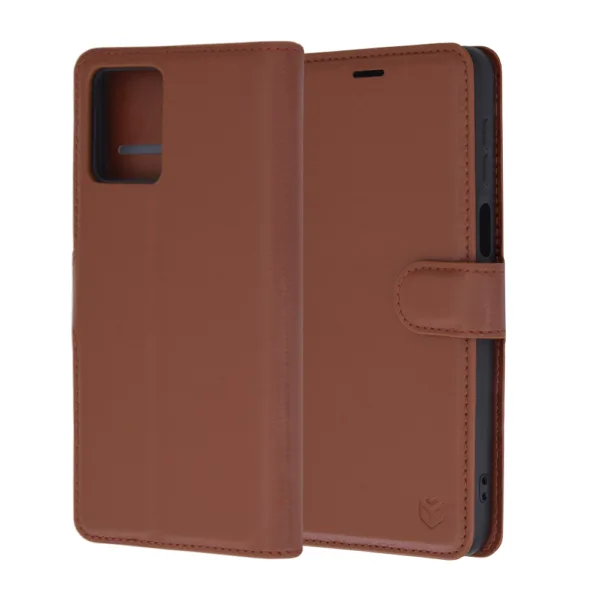 Techsuit - Leather Folio - Motorola Moto G54 Power Edition / G64 - Brown