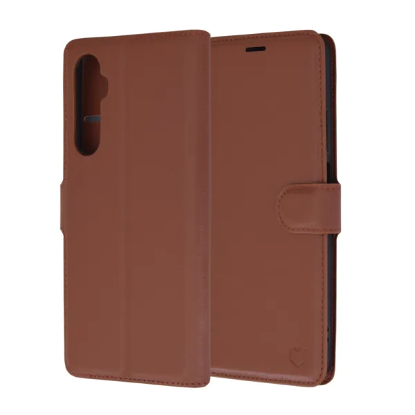 Techsuit - Leather Folio - Realme C65 - Brown