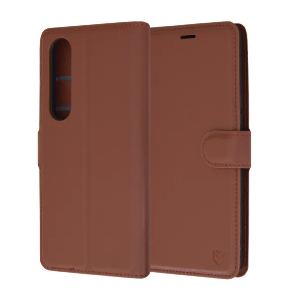 Techsuit - Leather Folio - Sony Xperia 1 VI - Brown