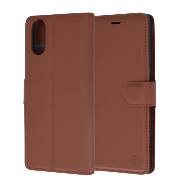 Techsuit - Leather Folio - Sony Xperia 10 VI - Brown