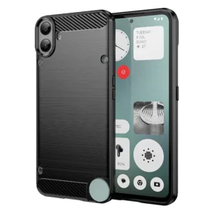 Techsuit - Carbon Silicone - Nothing CMF Phone 1 - Black