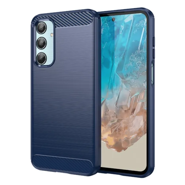 Techsuit - Carbon Silicone - Samsung Galaxy M35 - Blue