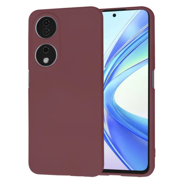 Techsuit - SoftFlex - Honor X7b / X7b 5G / 90 SMART - Plum Red