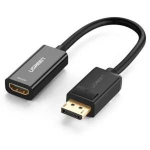 Ugreen MM137 40363 DisplayPort (Male) to HDMI (Female) 4K/1080p Adapter - Black