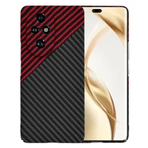 Techsuit - Carbonite FiberShell - Honor 200 Pro - Red Vortex