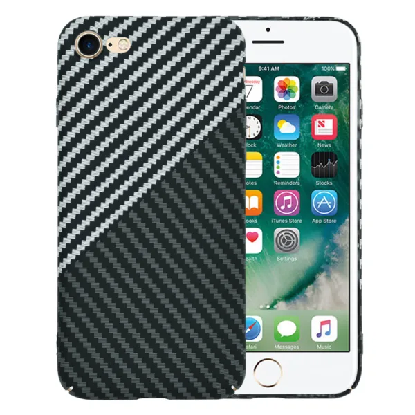 Techsuit - Carbonite FiberShell - iPhone 7 / iPhone 8 / iPhone SE 2