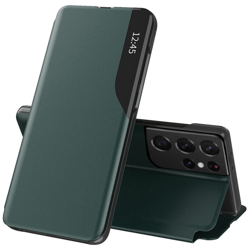 Techsuit - eFold Series - Samsung Galaxy S21 Ultra - Dark Green