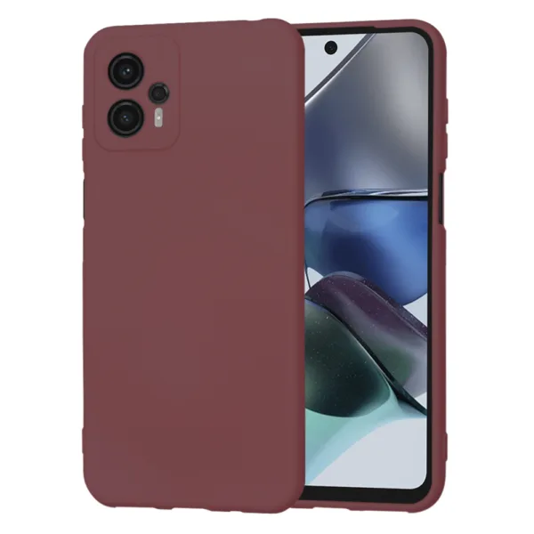 Techsuit - SoftFlex - Motorola Moto G23 - Plum Red