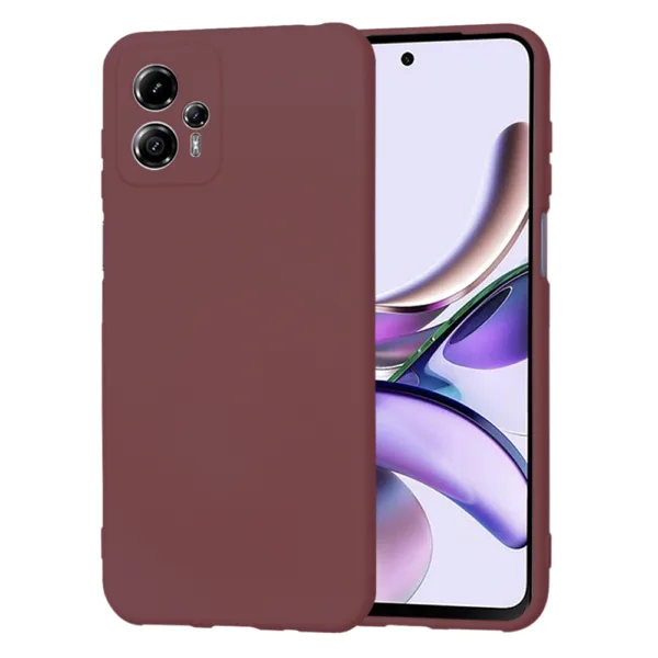 Techsuit - SoftFlex - Motorola Moto G13 - Plum Red