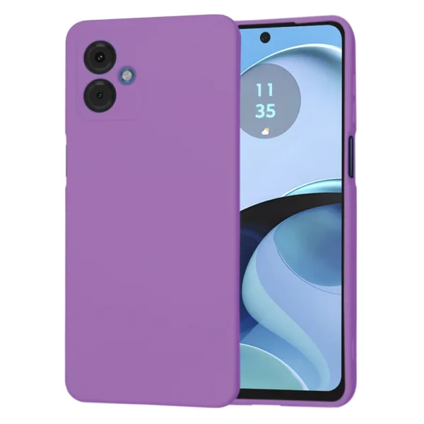 Techsuit - SoftFlex - Motorola Moto G14 - Purple