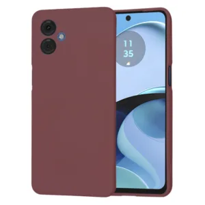 Techsuit - SoftFlex - Motorola Moto G14 - Plum Red