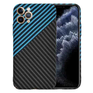 Techsuit - Carbonite FiberShell - iPhone 11 Pro - Blue Pulse