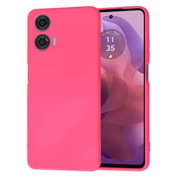 Techsuit - SoftFlex - Motorola Moto G24 - Hot Pink