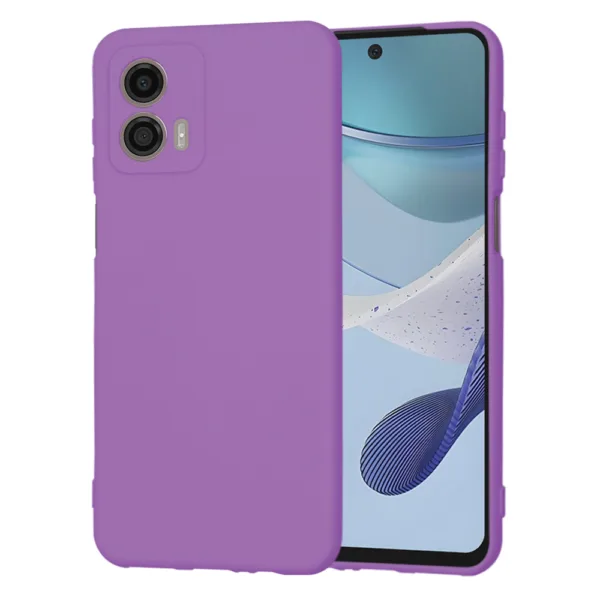 Techsuit - SoftFlex - Motorola Moto G53 - Purple