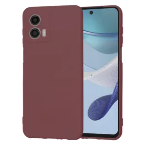 Techsuit - SoftFlex - Motorola Moto G53 - Plum Red