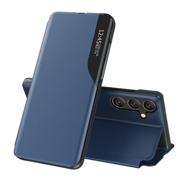 Eco Leather View Case for Samsung Galaxy A54 5G with flip stand