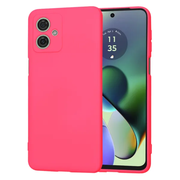 Techsuit - SoftFlex - Motorola Moto G54 - Hot Pink