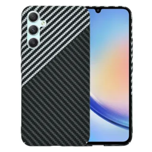 Techsuit - Carbonite FiberShell - Samsung Galaxy A34 5G - Stealth Gray