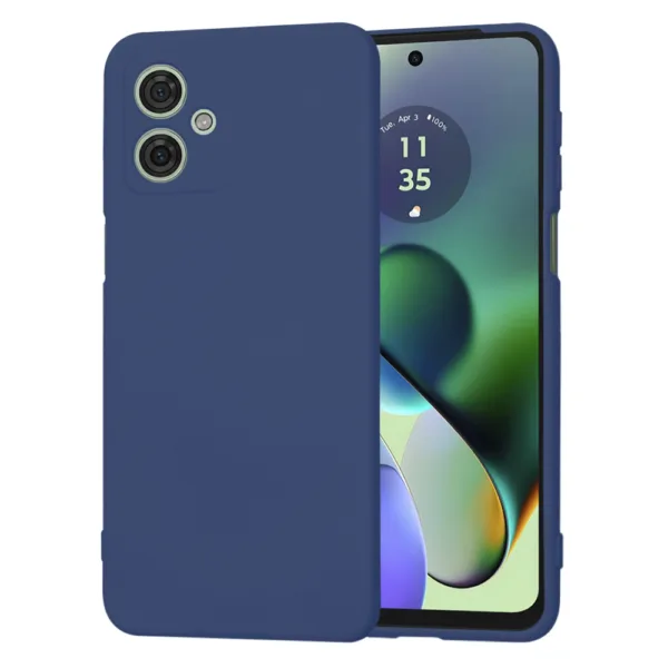 Techsuit - SoftFlex - Motorola Moto G54 Power Edition / G64  - Navy Blue