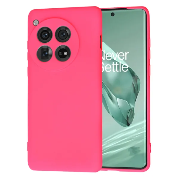 Techsuit - SoftFlex - OnePlus 12 - Hot Pink