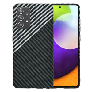 Techsuit - Carbonite FiberShell - Samsung Galaxy A52 4G / A52 5G / A52s 5G - Stealth Gray