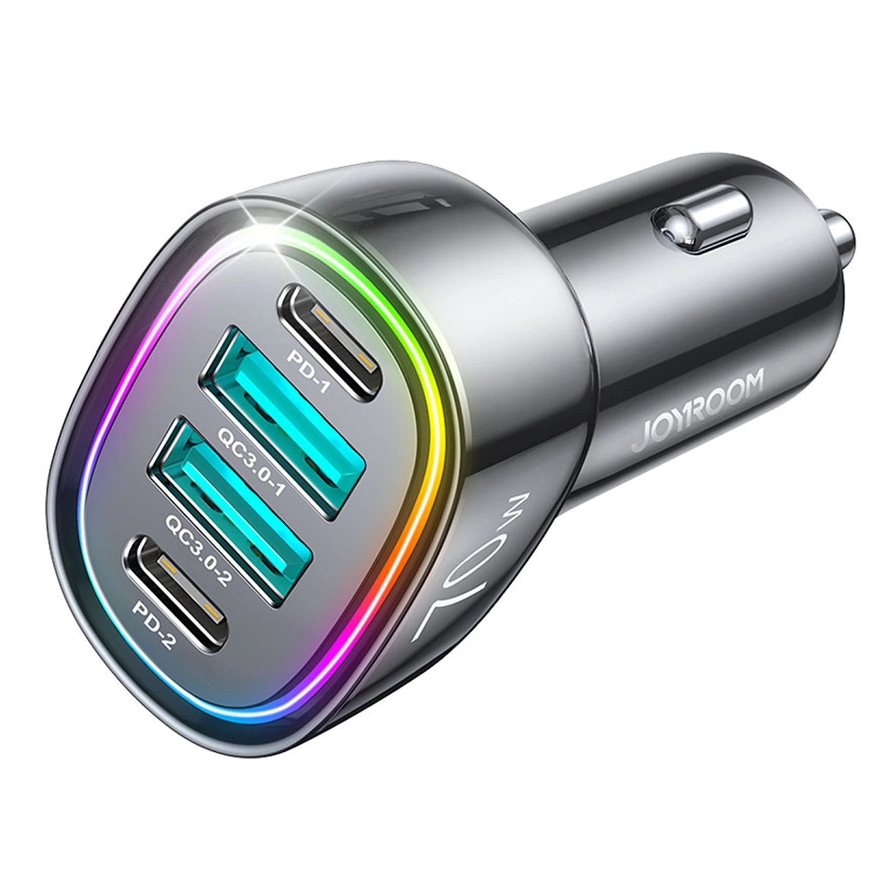 Joyroom 70W car charger with 4 ports: 2 x USB C