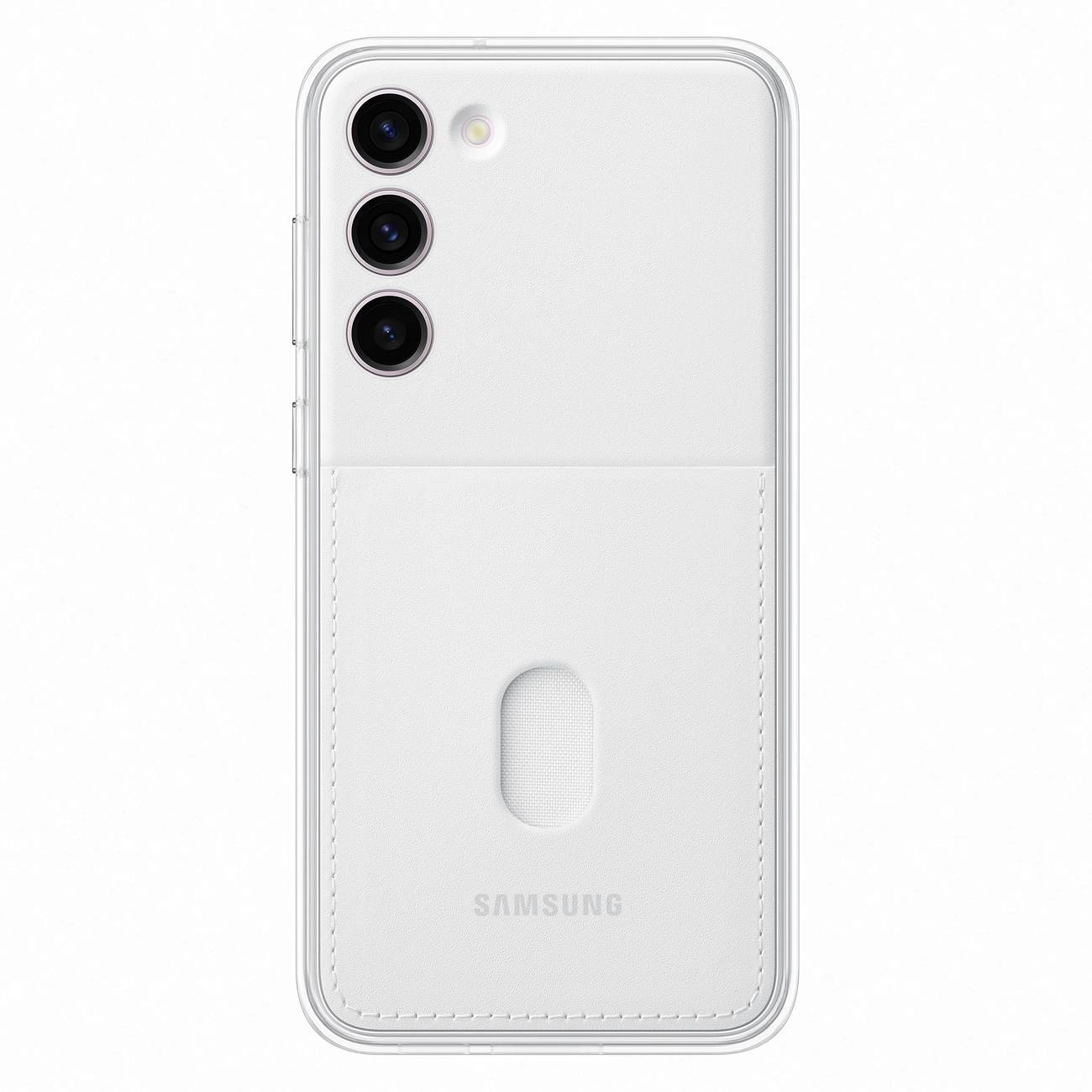 Samsung Frame Cover for Samsung Galaxy S23+ case with interchangeable backs white (EF-MS916CWEGWW)