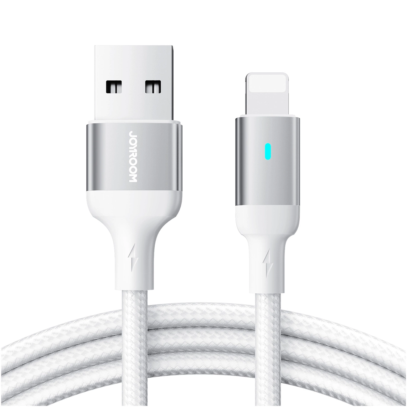 Joyroom Extraordinary Series A10 USB-A / Lightning 2.4A cable 1.2 m - white