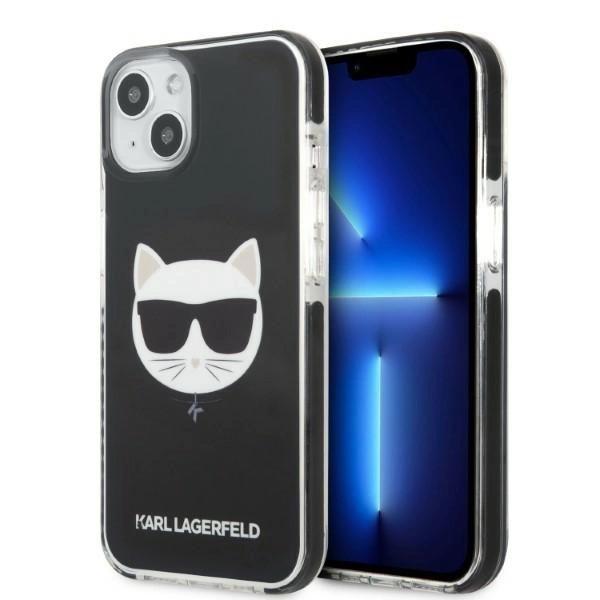 Karl Lagerfeld KLHCP13MTPECK iPhone 13 6.1" hardcase black/black Choupette Head