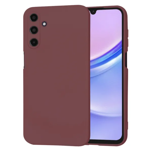 Techsuit - SoftFlex - Samsung Galaxy A15 4G / A15 5G - Plum Red