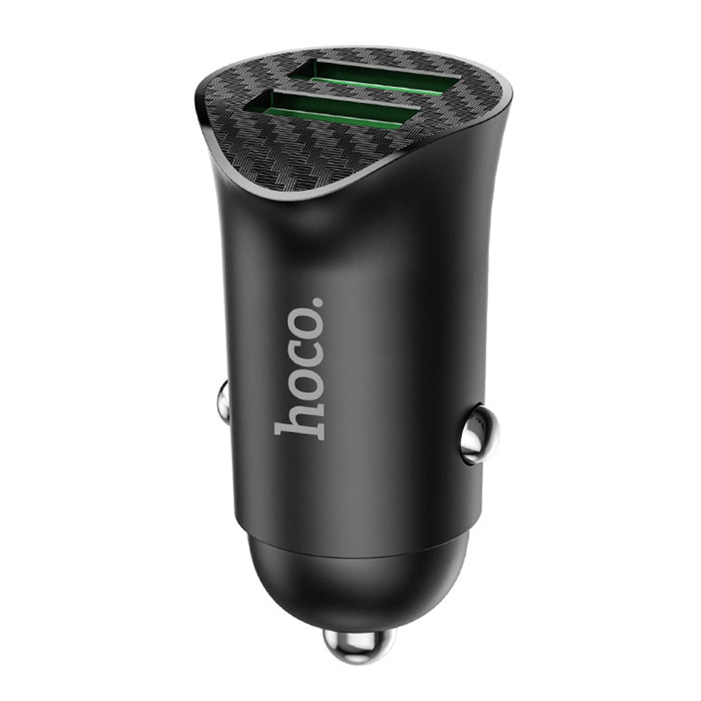 Hoco - Car Charger Farsighted (Z39) - 2xUSB-A