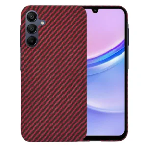 Techsuit - Carbonite FiberShell - Samsung Galaxy A15 4G / A15 5G - Red