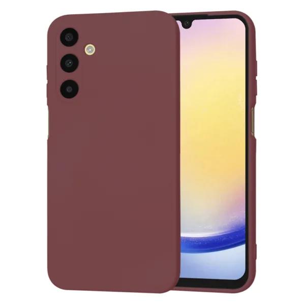 Techsuit - SoftFlex - Samsung Galaxy A25 5G - Plum Red