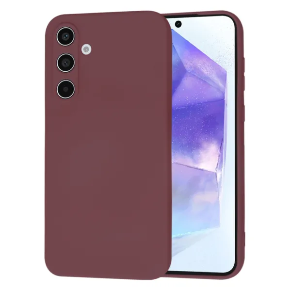 Techsuit - SoftFlex - Samsung Galaxy A55 5G - Plum Red