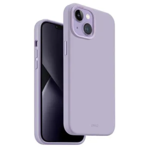 Uniq Lino case for iPhone 14 Plus - lilac