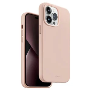 Uniq Lino case for iPhone 14 Pro - pink