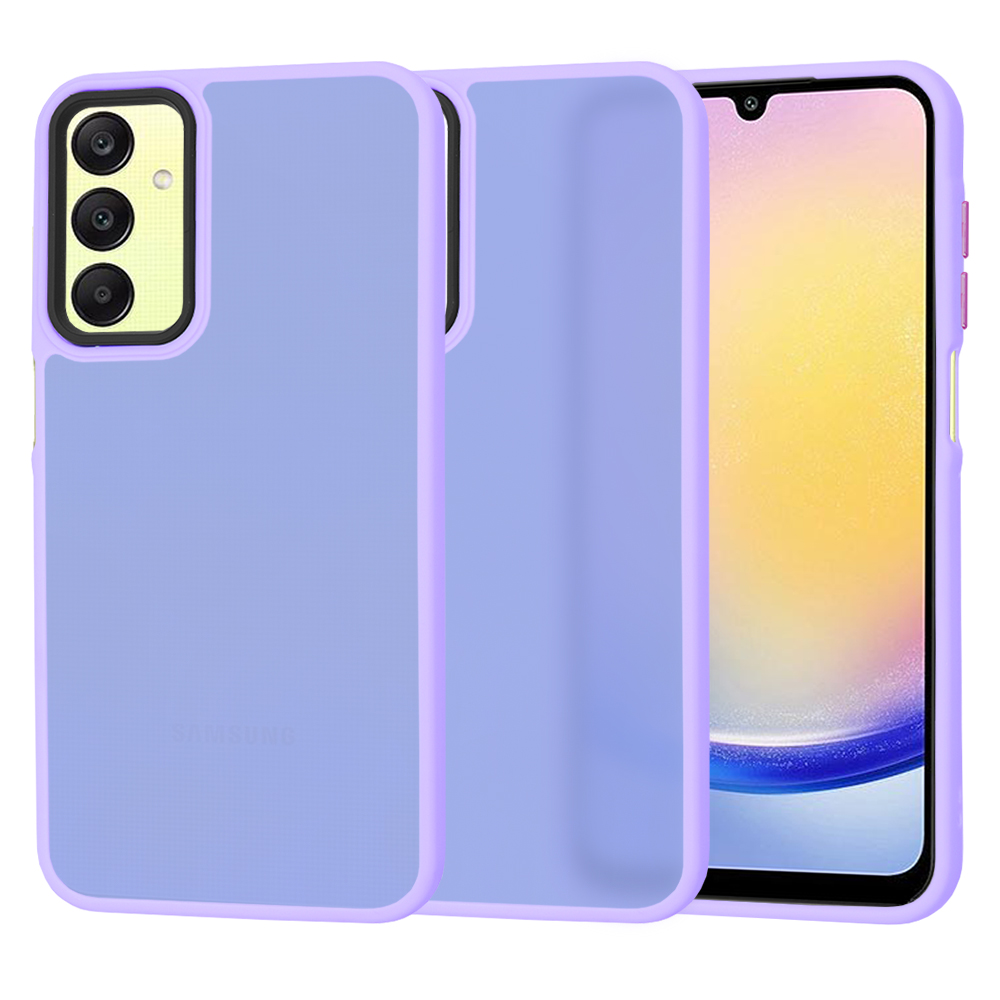 Techsuit - HaloFrost Series - Samsung Galaxy A25 5G - Light Purple