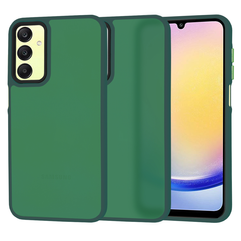 Techsuit - HaloFrost Series - Samsung Galaxy A25 5G - Midnight Green