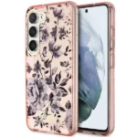 Guess GUHCS23MHCFWSP S23+ S916 pink/pink hardcase Flower Collection