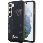 Guess GUHCS23SHTMRSK S23 S911 black/black hardcase Golden Marble Collection