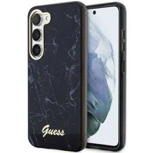 Guess GUHCS23SPCUMAK S23 S911 black/black hardcase Marble