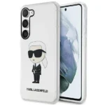 Karl Lagerfeld KLHCS23SHNIKTCT S23 S911 transparent hardcase Ikonik Karl Lagerfeld