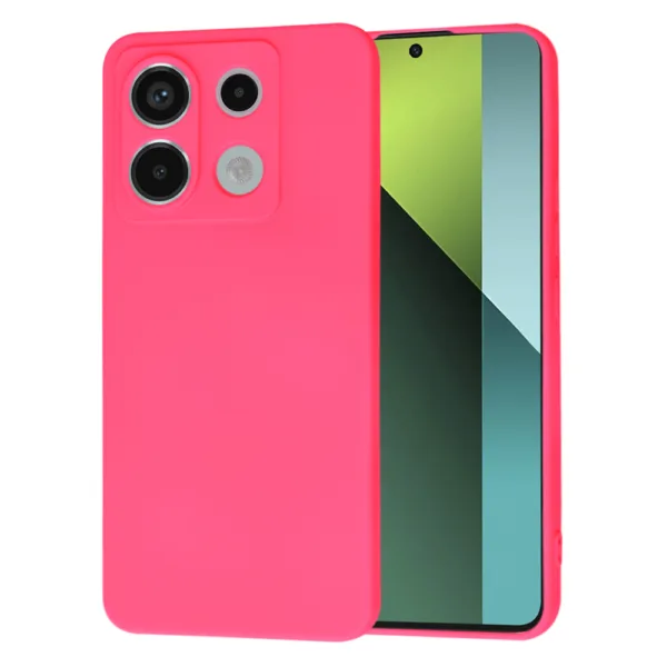 Techsuit - SoftFlex - Xiaomi Redmi Note 13 Pro 5G / Poco X6 - Hot Pink